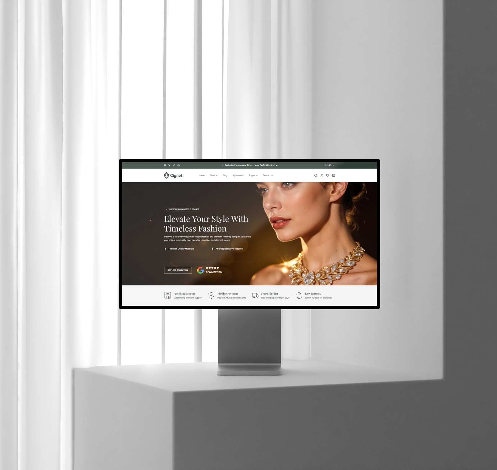 Ecommerce website development by INYA Lab